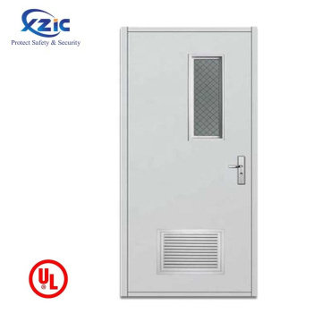 Xunzhong Fire door :UL high quality stair steel one-hour commercial fire door